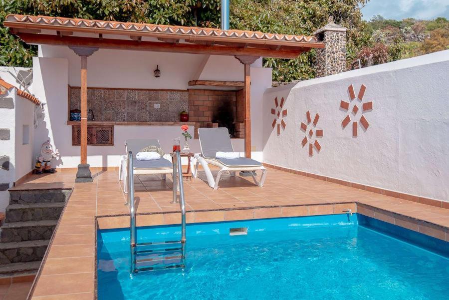 El Amanecer - Villa Privada Con Piscina Agua Salada, Barbacoa Y Chimenea Brena Baja Bagian luar foto